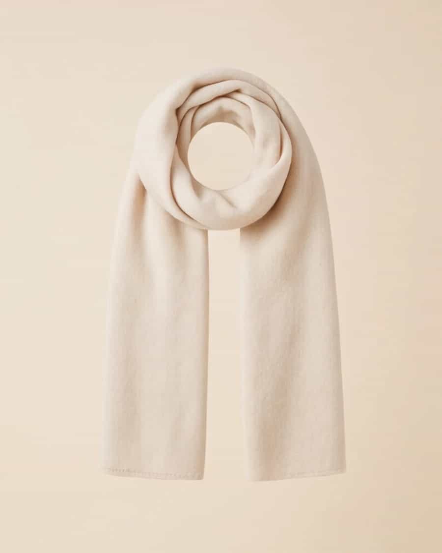 Orne oversized wool scarf